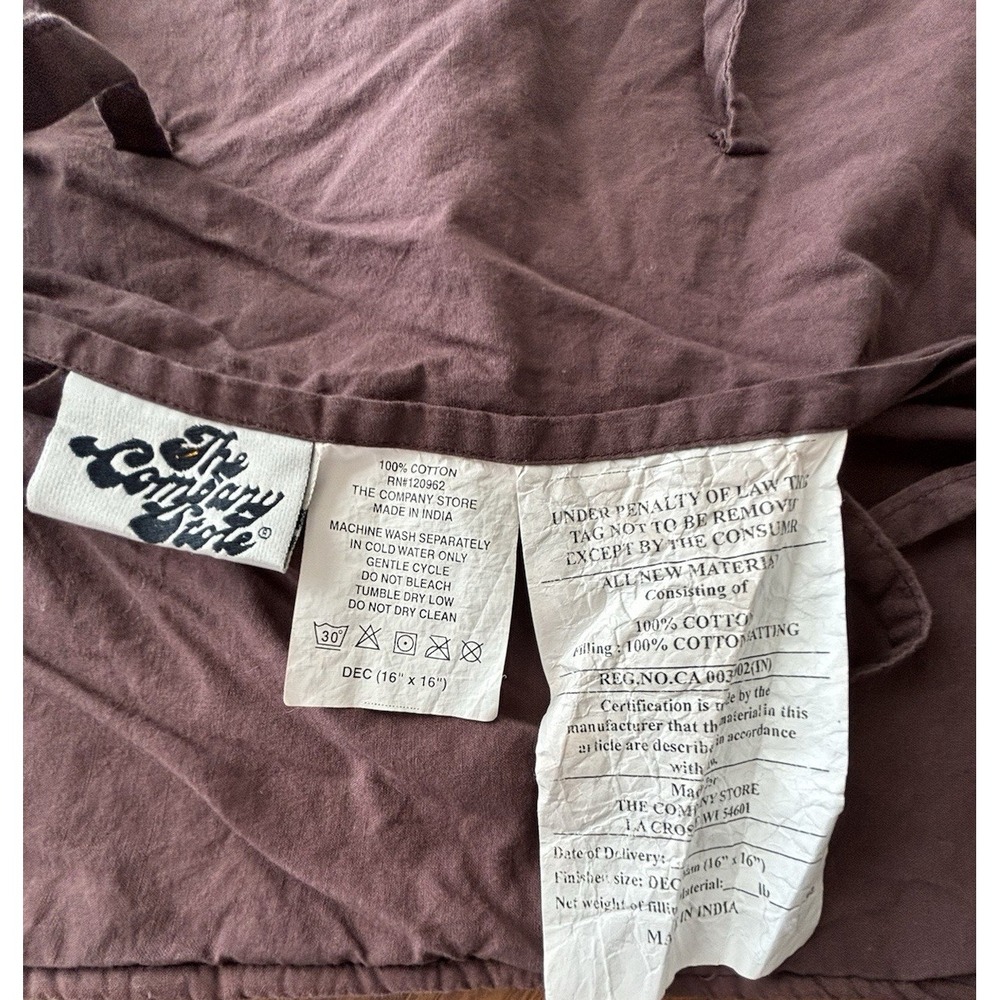 Vtg Company Store Emilie King Quilt Set Boho Patchwork Floral 2 Shams & Throw - Picture 8 of 8